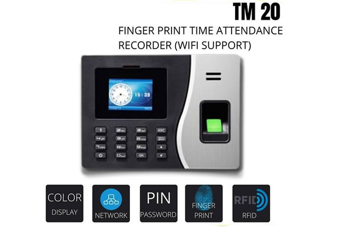 TM20 Fingerprint reader access control